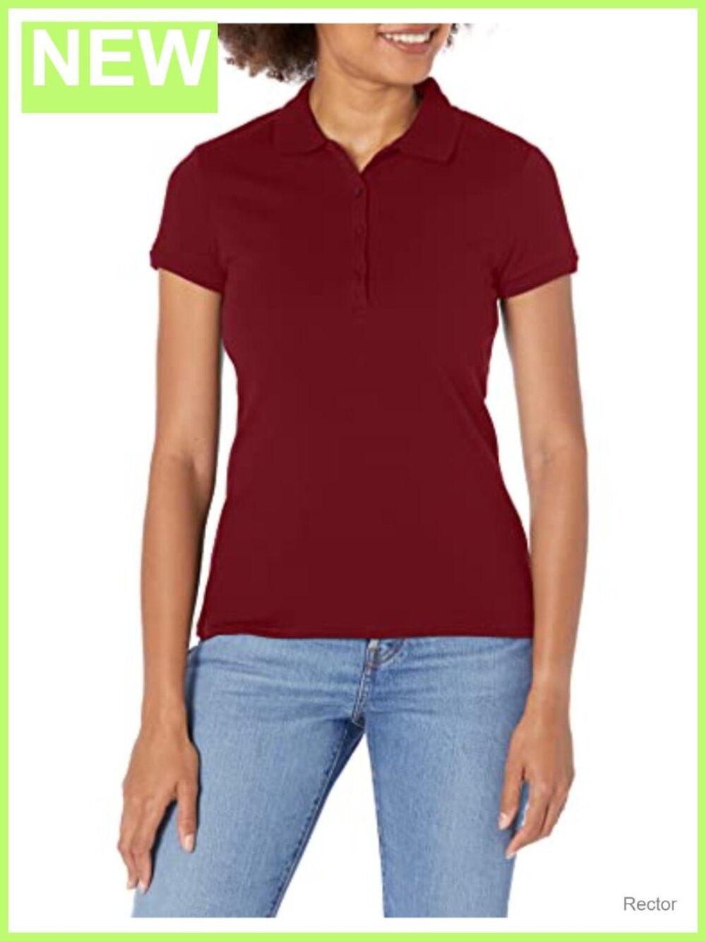 Uniform Short Sleeve Interlock Polo Collared Work School Top